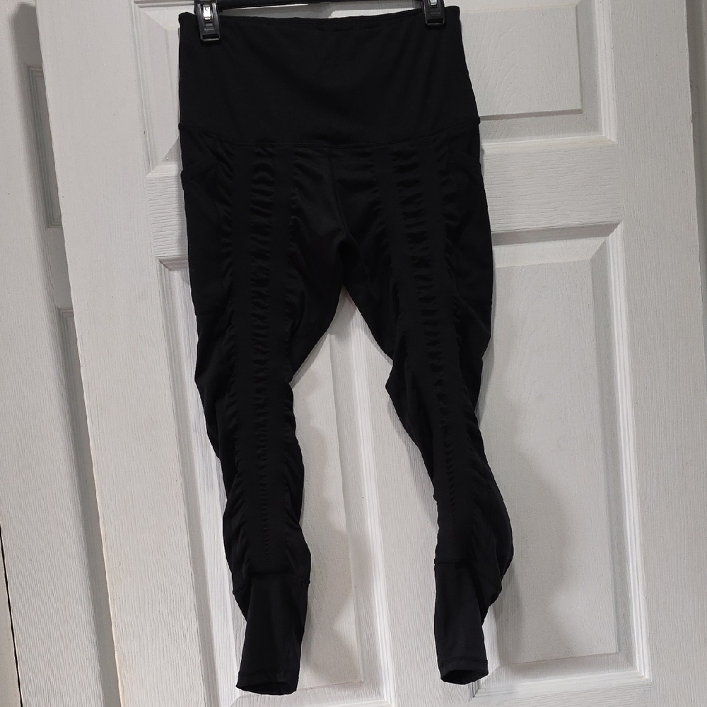 Black High-Waisted Leggings